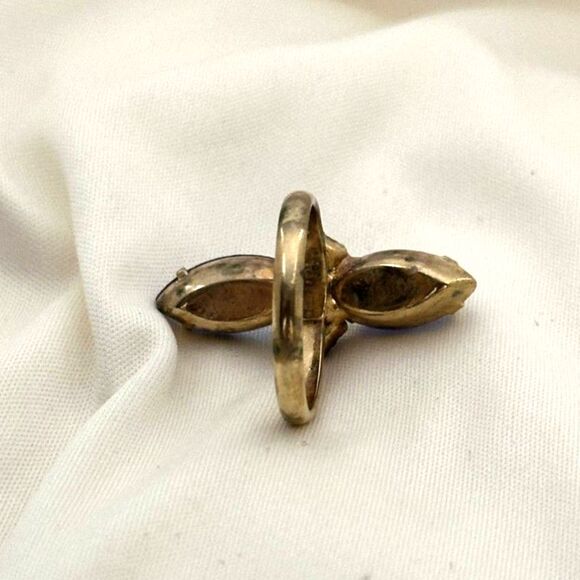 Vintage Blue Stone Ring Adjustable - Picture 4 of 4